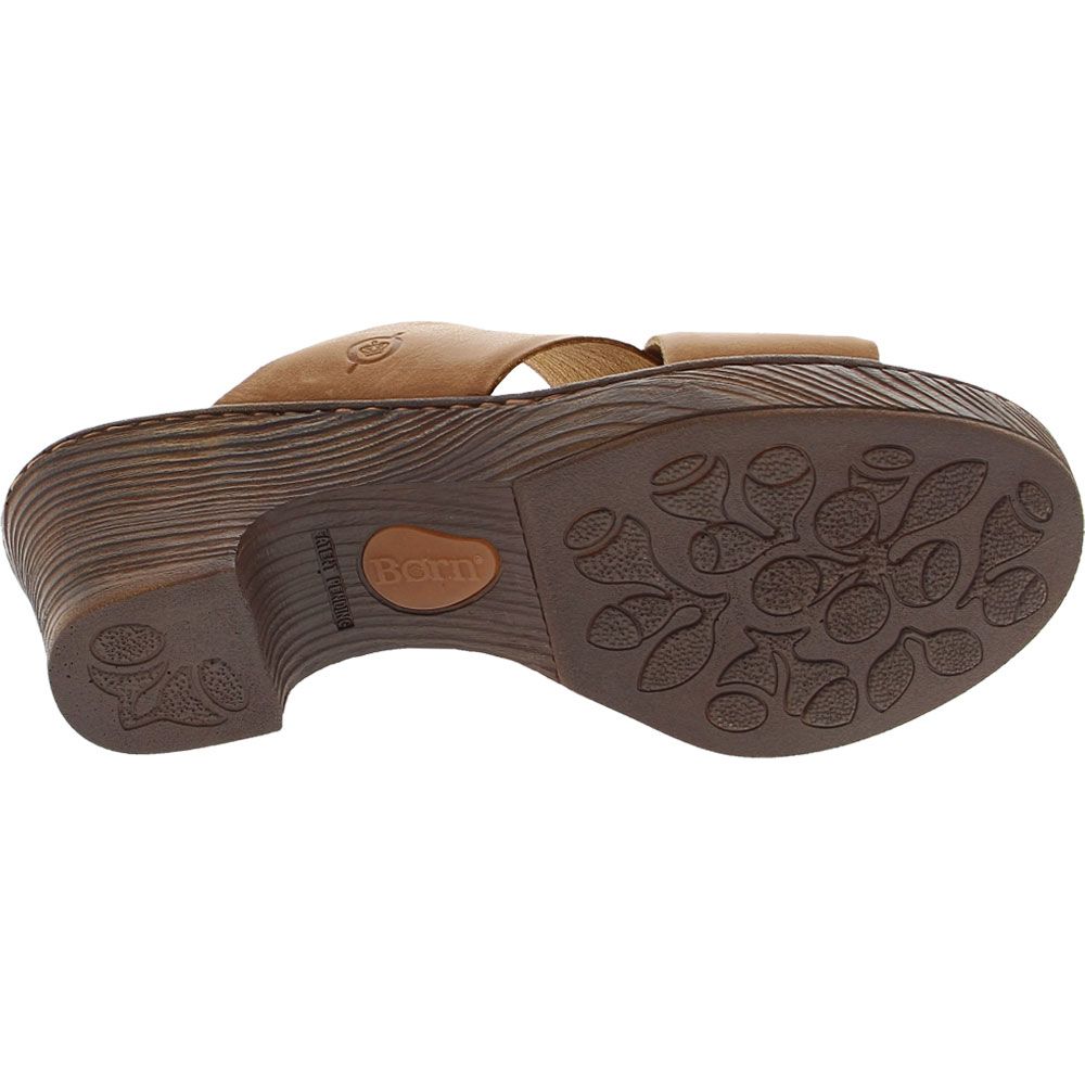 Born Coney Sandals - Womens Brown Sole View