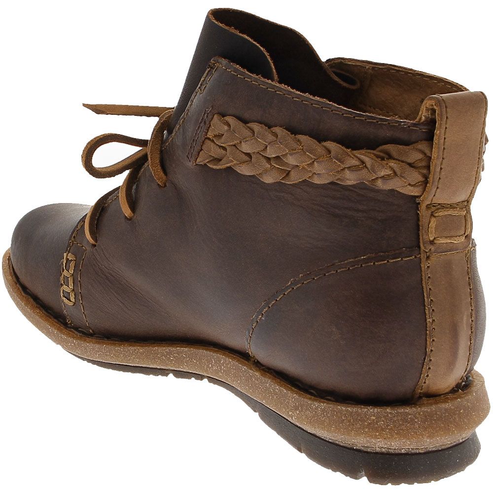Born Temple Casual Boots - Womens Brown Back View