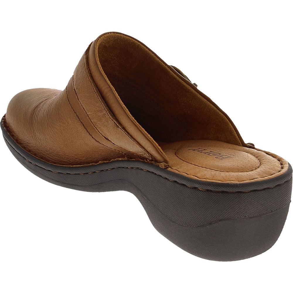 Born Avoca Clogs Casual Shoes - Womens Brown Back View