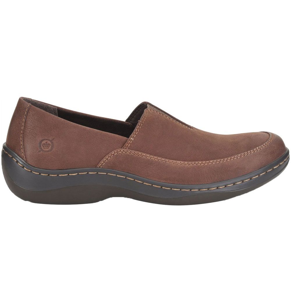 Born Lex Slip on Casual Shoes - Womens Cocoa Side View