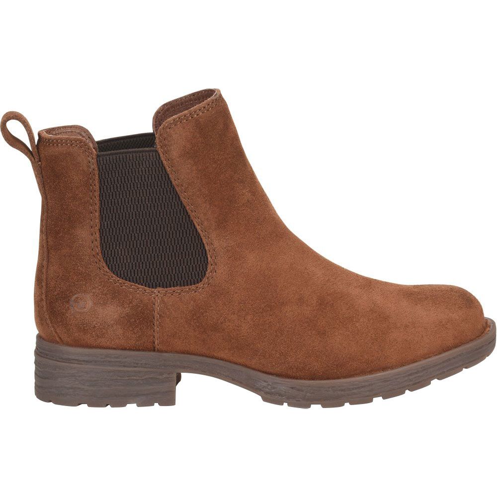 Born Cove Ankle Boots - Womens Brown Side View