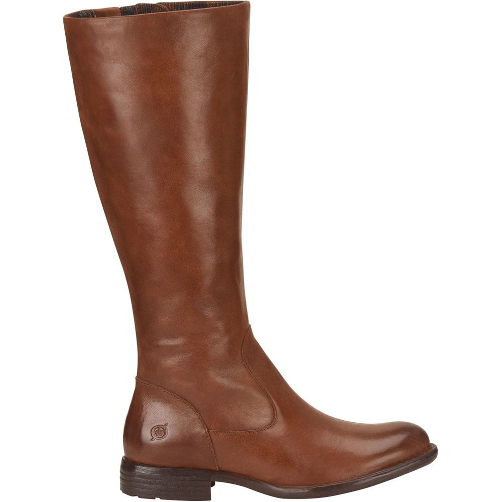 Born North Tall Dress Boots - Womens Brown Side View