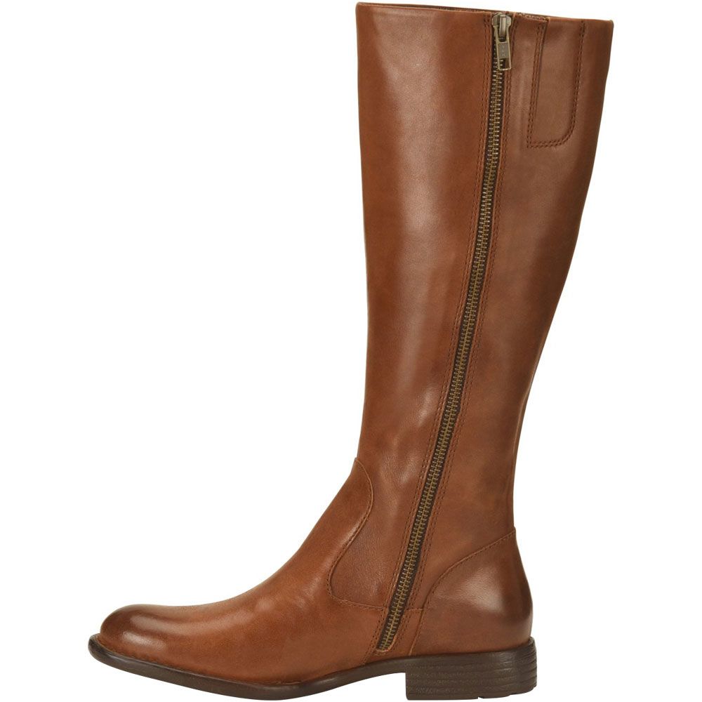 Born North Tall Dress Boots - Womens Brown Back View