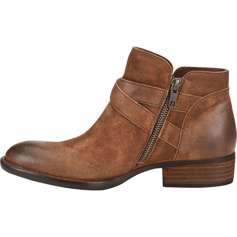 Born Ozark Ankle Boots - Womens Tobacco Back View