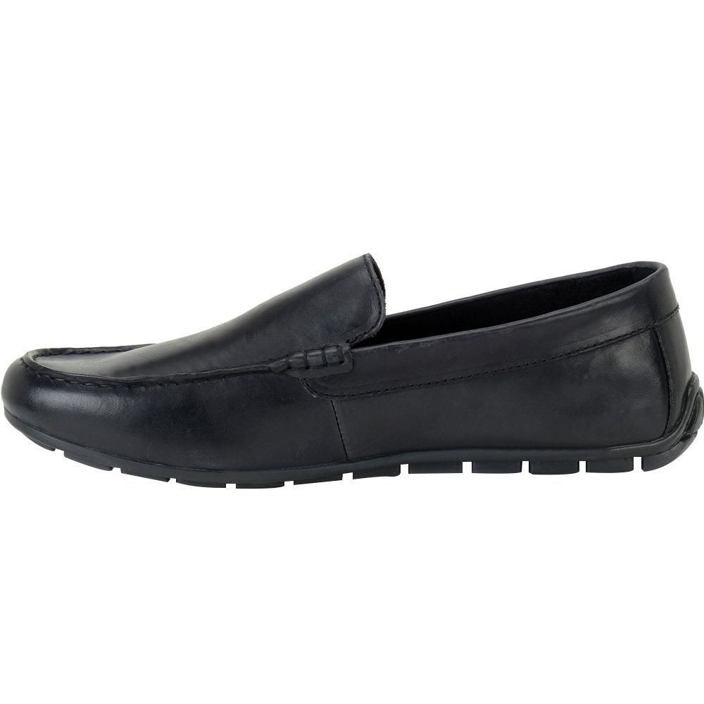 Born Allan Slip On Casual Shoes - Mens Black Back View