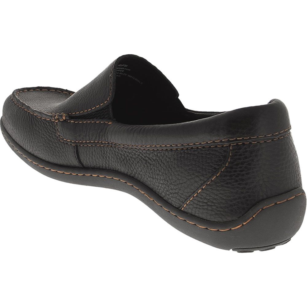 Born Brompton Slip On Casual Shoes - Mens Black Back View