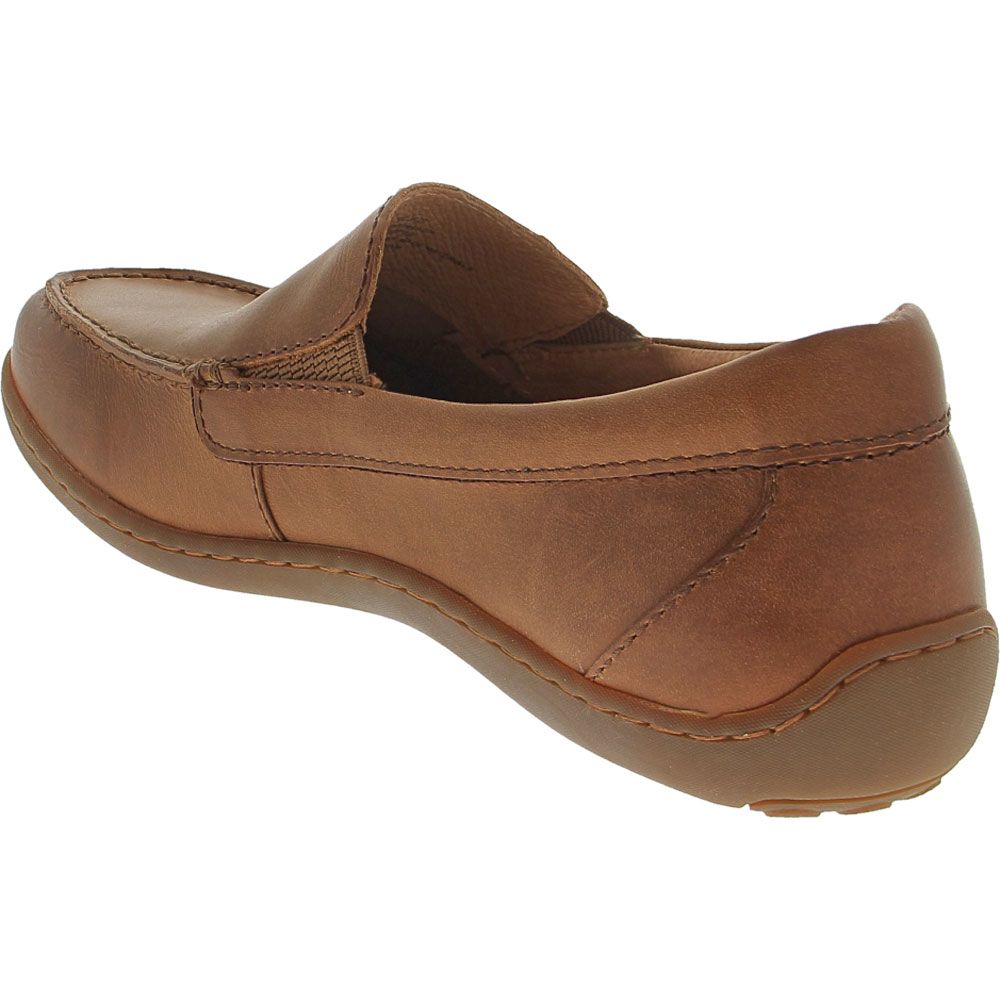 Born Brompton Slip On Casual Shoes - Mens Tan Back View