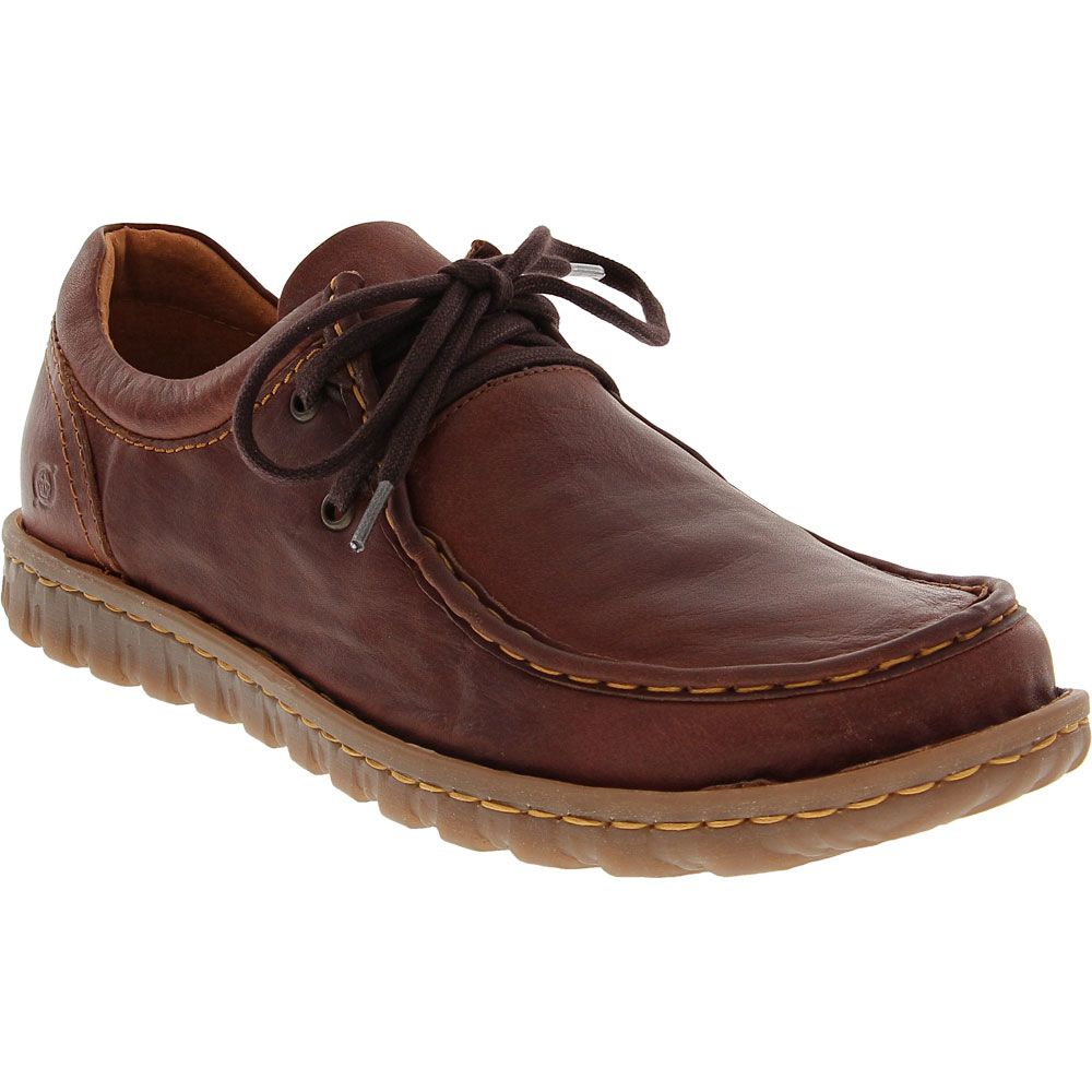 Born Gunnison Lace Up Casual Shoes - Mens Tan