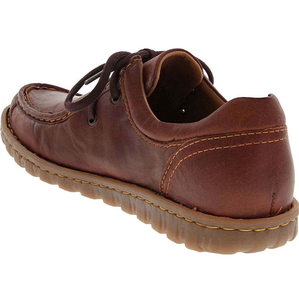 Born Gunnison Lace Up Casual Shoes - Mens Tan Back View