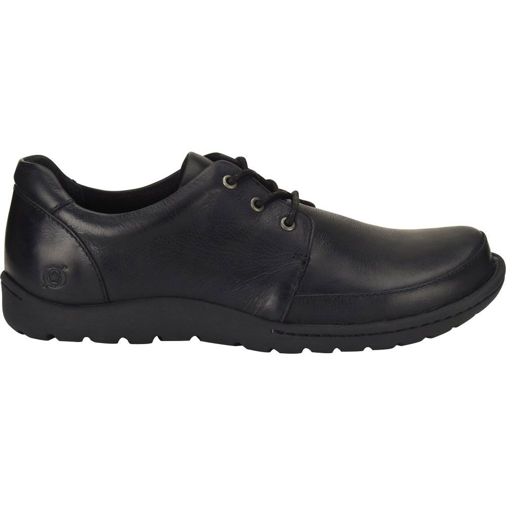 'Born Nigel 3 Eye Lace Up Casual Shoes - Mens Black