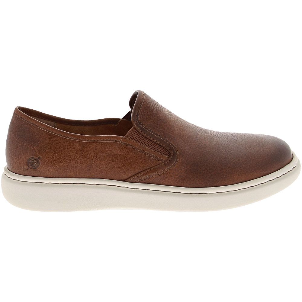 Born Fade Slip On Casual Shoes - Mens Bourbon Side View
