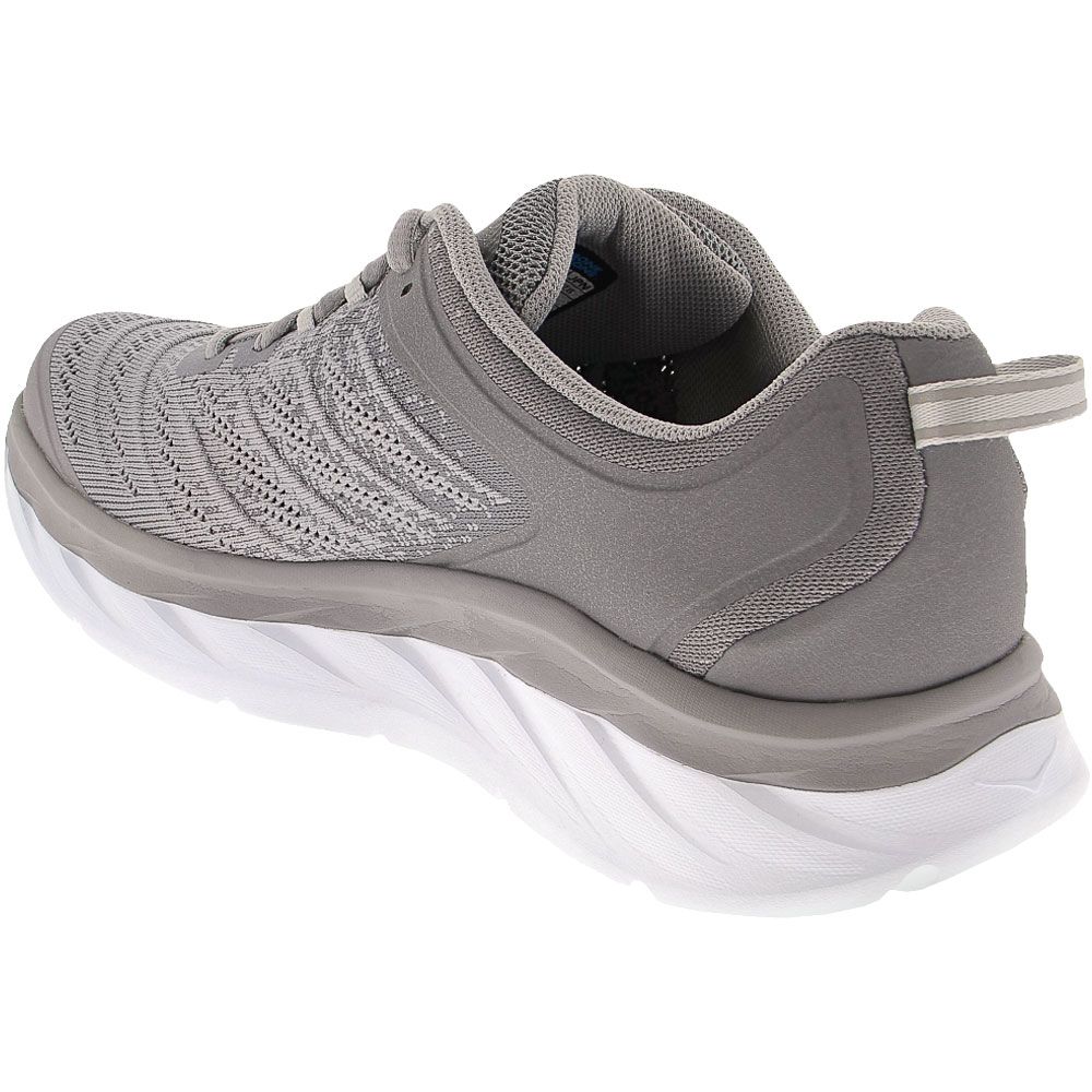 Hoka One One Akasa Running Shoes - Womens Grey Back View