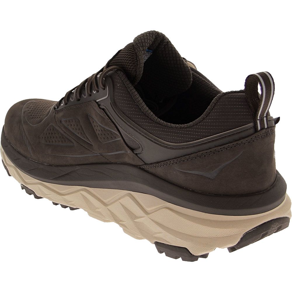 Hoka One One Challenger Low Gore Hiking Shoes - Mens Demitasse Back View