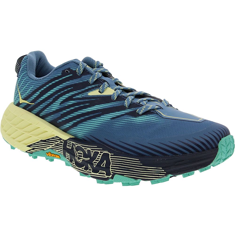 Hoka One One Speedgoat 4 Trail Running Shoes - Womens Blue Black