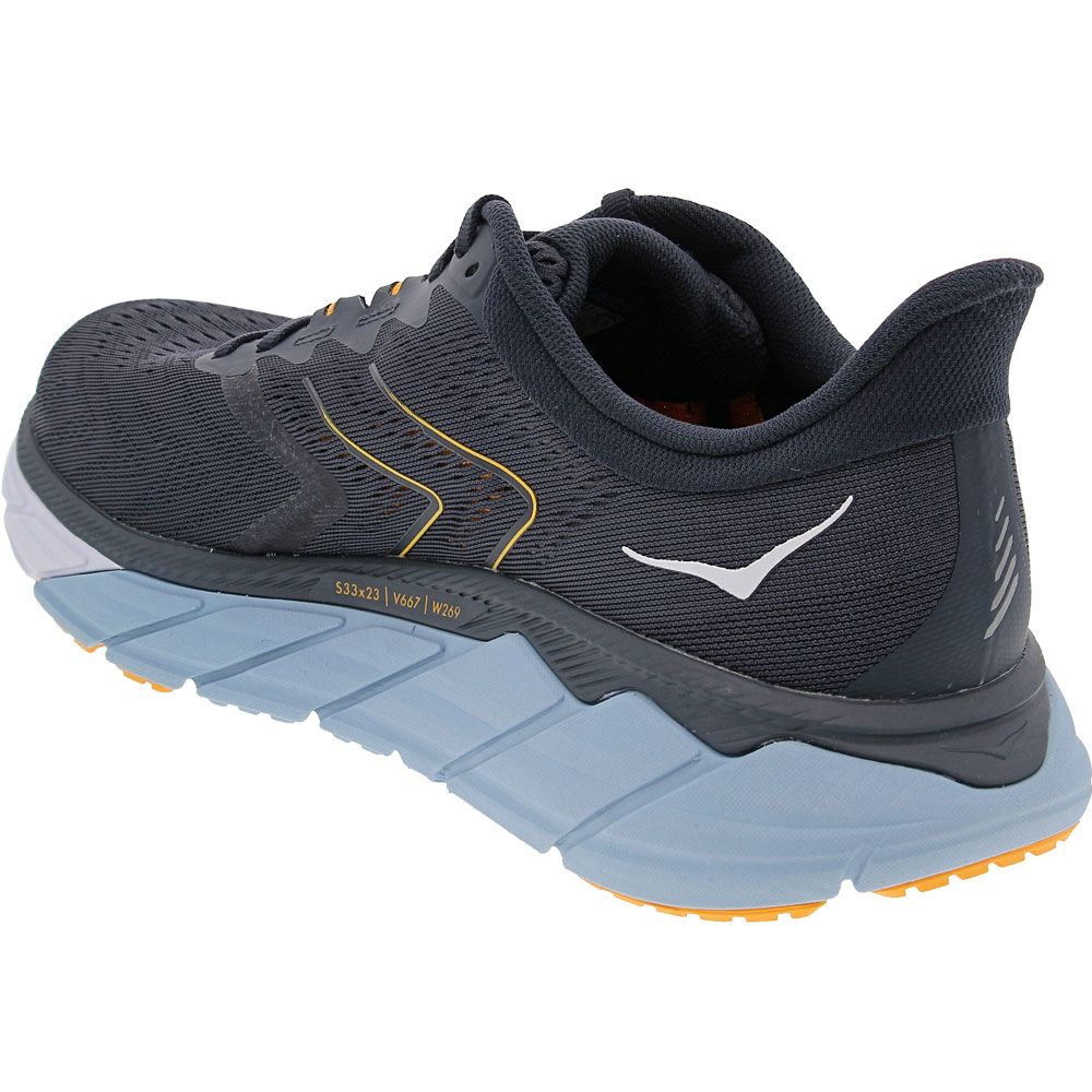 Hoka One One Arahi 5 Running Shoes - Mens Ombre Blue Back View