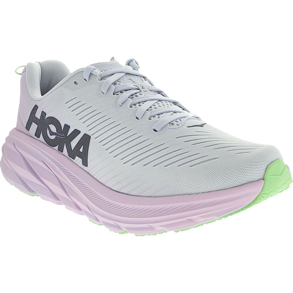 Hoka One One Rincon 3 Running Shoes - Womens Silver