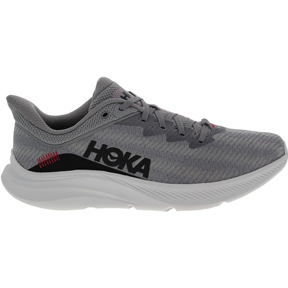 Hoka One One Solimar Running Shoes - Mens Grey Side View