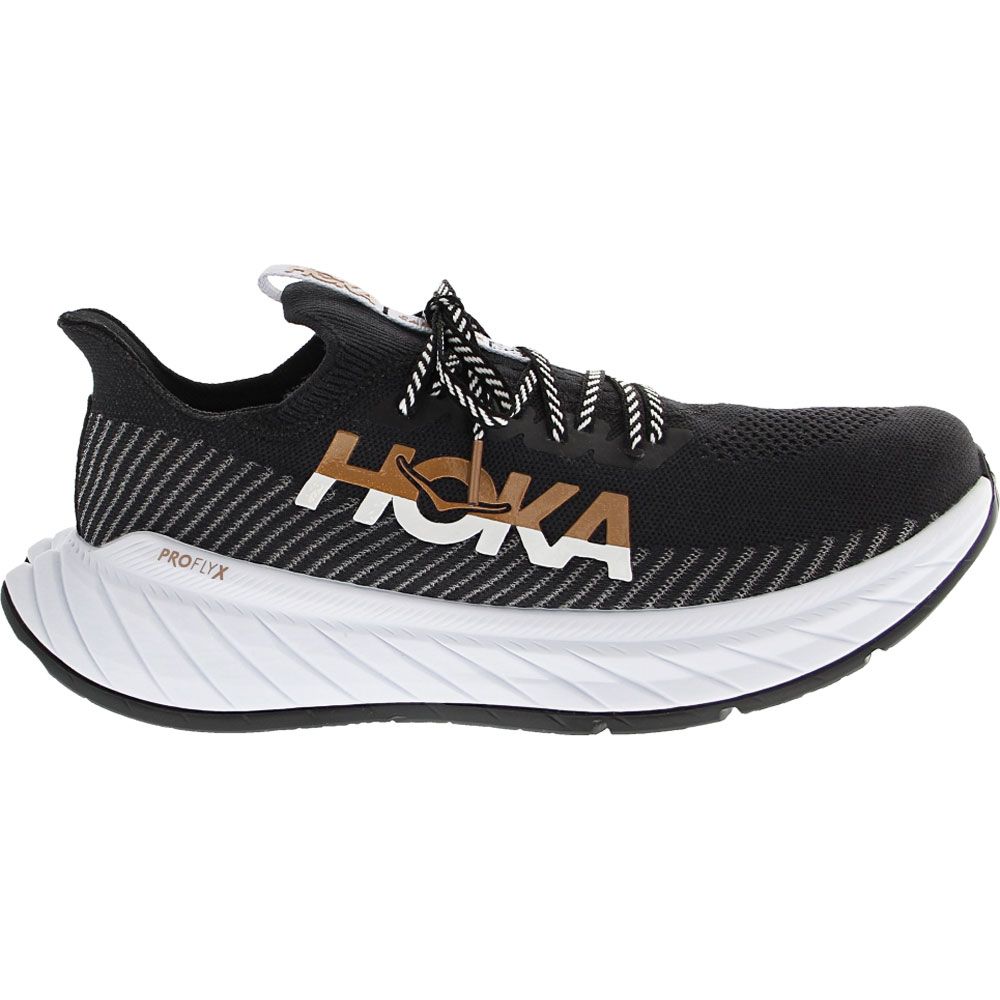 Hoka One One Carbon X 3 Running Shoes - Mens Black White