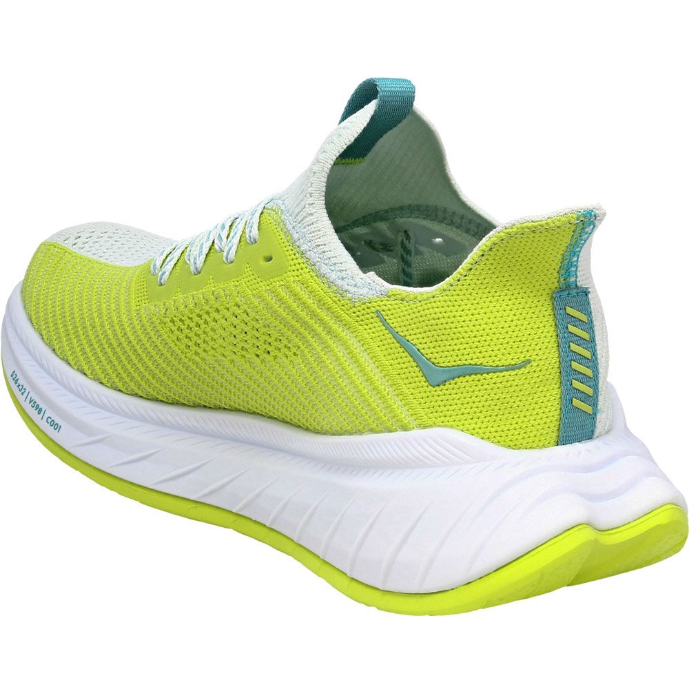 Hoka One One Carbon X 3 Running Shoes - Womens Billowing Sail Primrose Back View