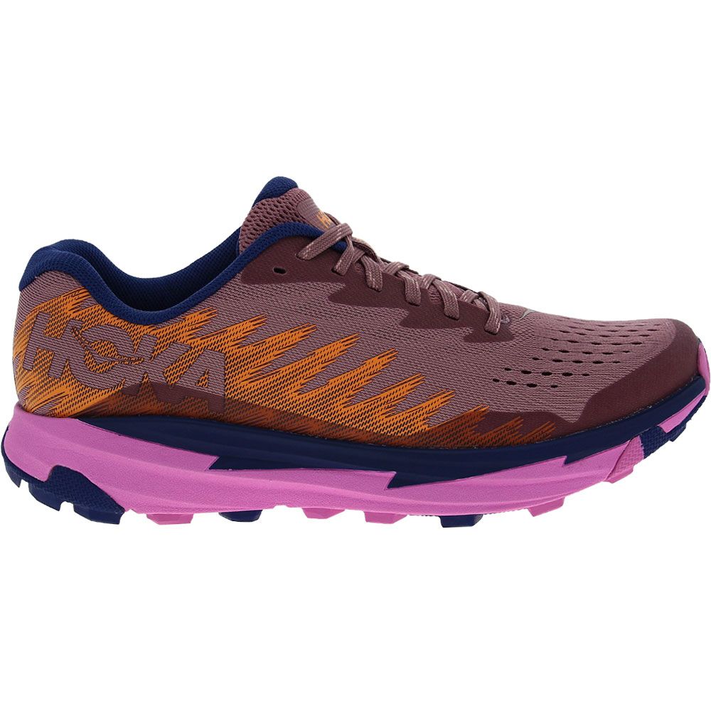 Hoka One One Torrent 3 Trail Running Shoes - Womens Wistful Mauve Side View