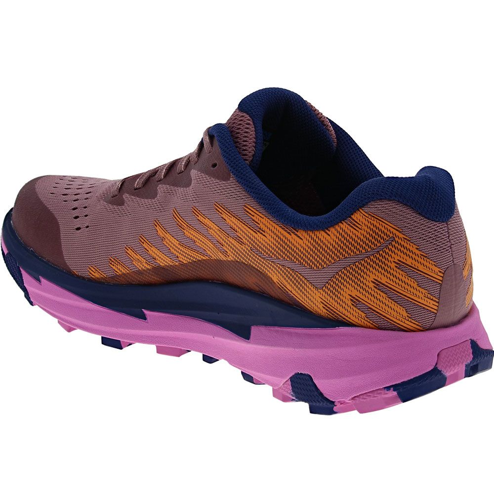 Hoka One One Torrent 3 Trail Running Shoes - Womens Wistful Mauve Back View