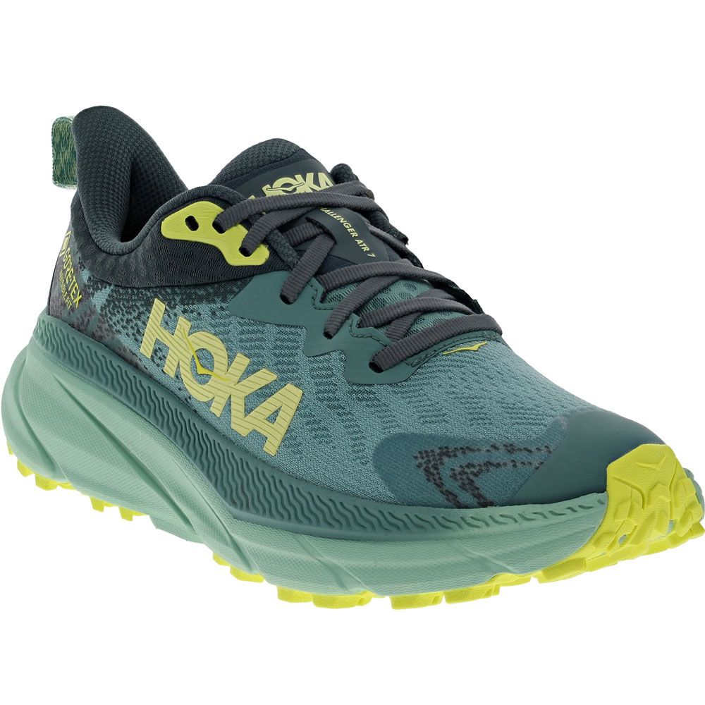 Hoka One One Challenger Atr 7 Gtx Trail Running Shoes - Womens Green