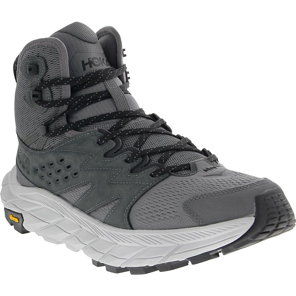 Hoka One One Anacapa Breeze Mid Hiking Boots - Mens Grey
