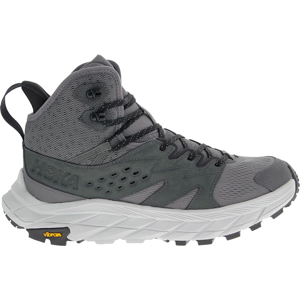 Hoka One One Anacapa Breeze Mid Hiking Boots - Mens Grey