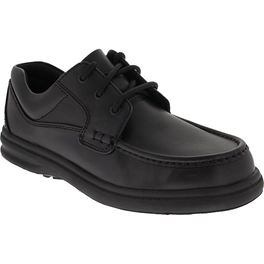 8.5 Hush Puppies Mens Gus Oxford,Black Leather 