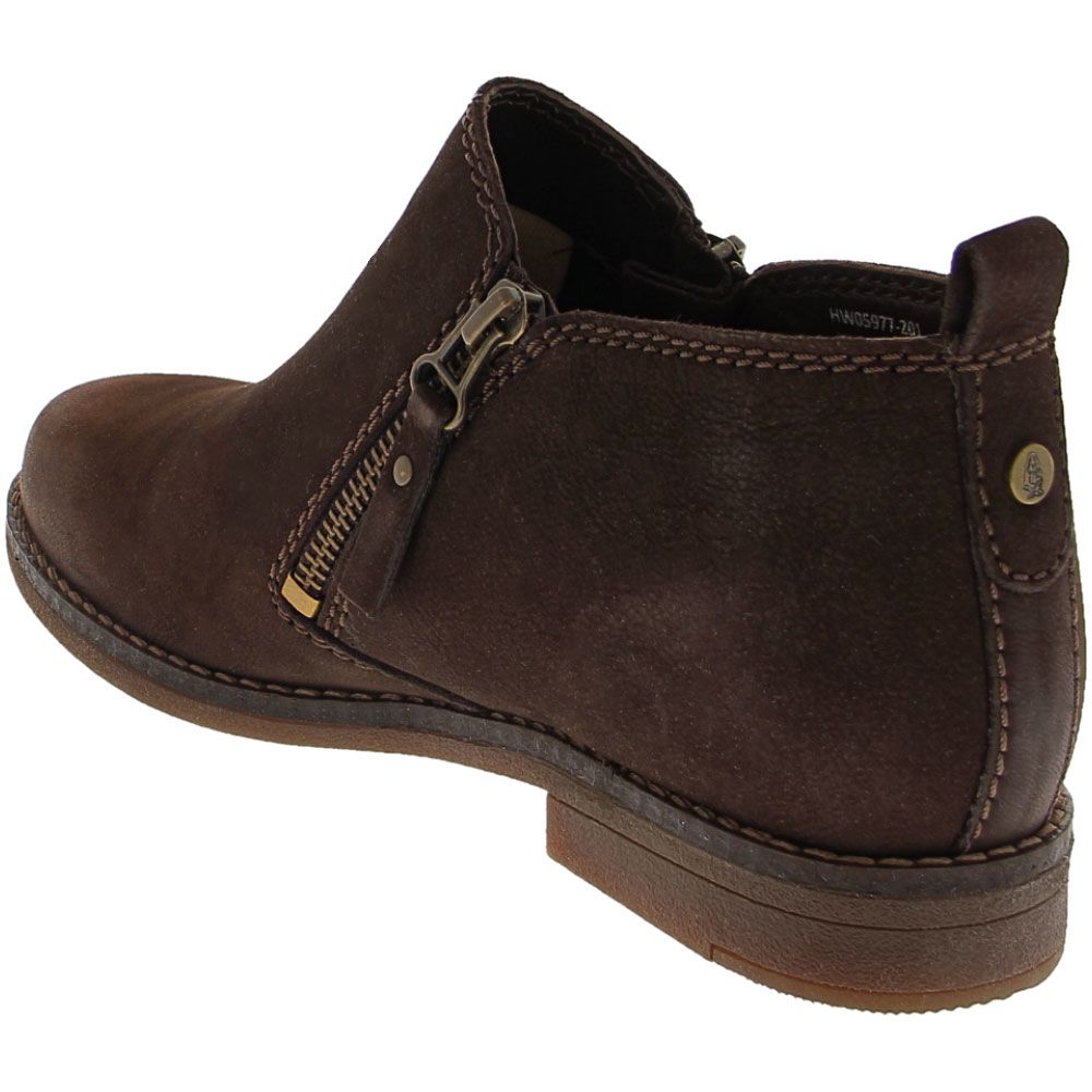Hush Puppies Mazin Cayto Casual Boots - Womens Brown Back View