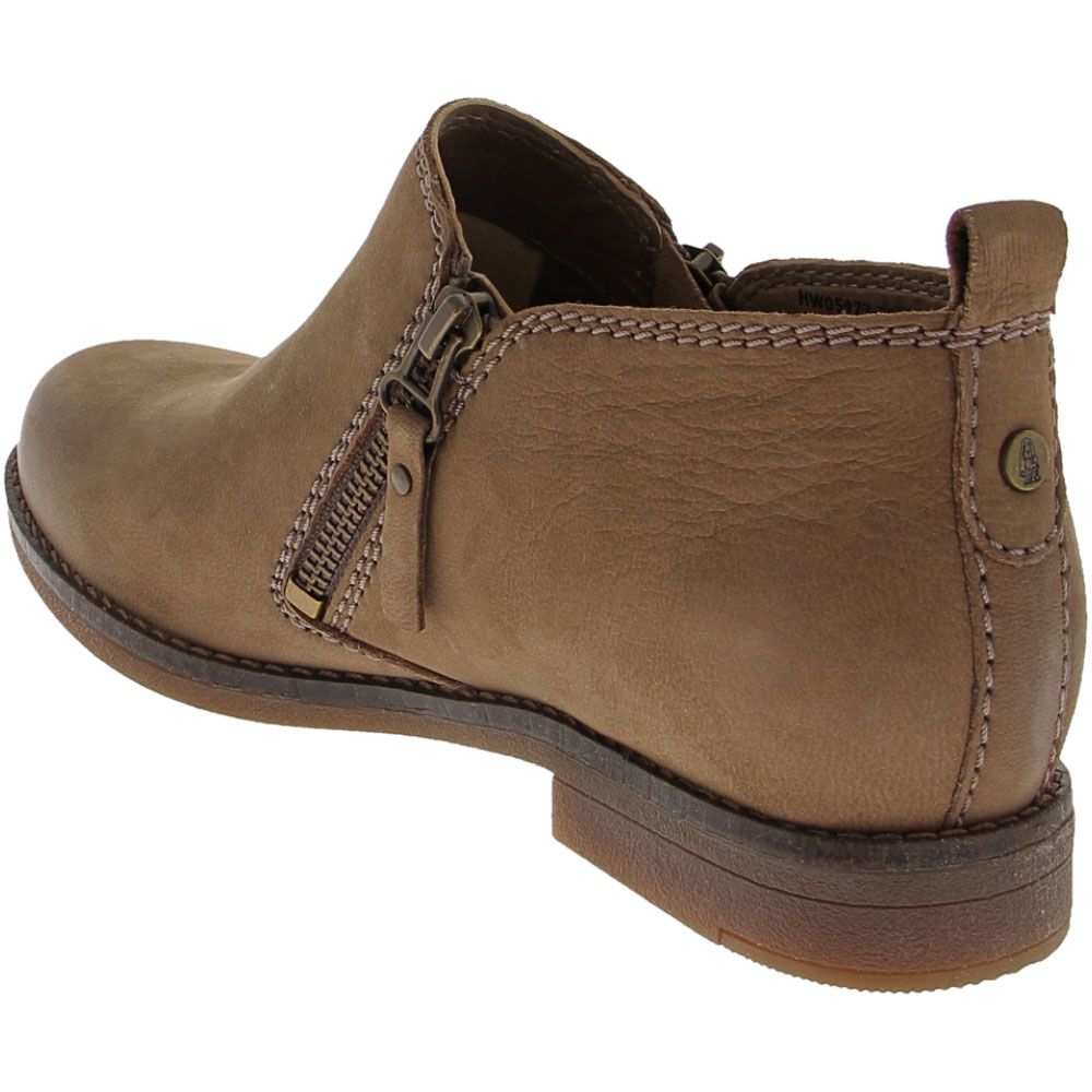Hush Puppies Mazin Cayto Casual Boots - Womens Taupe Back View