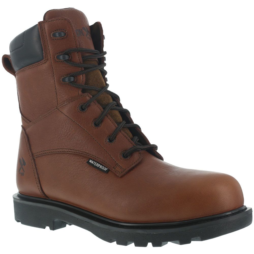 Iron Age Hauler Composite Toe 8in Work Boots - Mens Brown