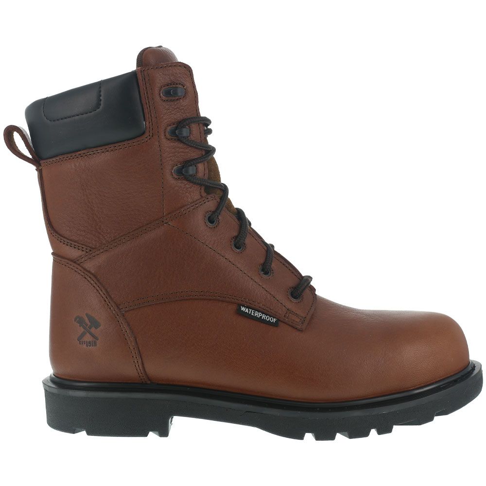Iron Age Hauler Composite Toe 8in Work Boots - Mens Brown