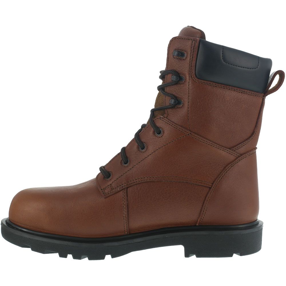 Iron Age Hauler Composite Toe 8in Work Boots - Mens Brown Back View