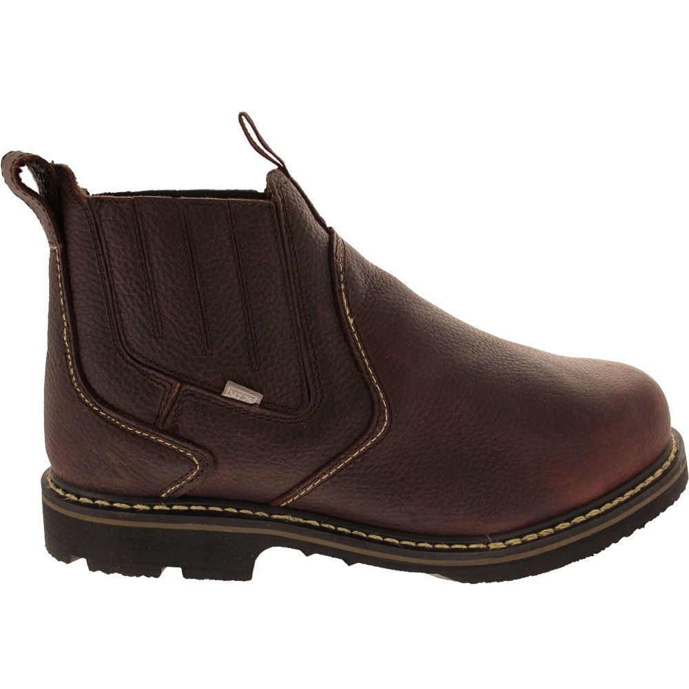'Iron Age 5018 Safety Toe Work Boots - Mens Brown