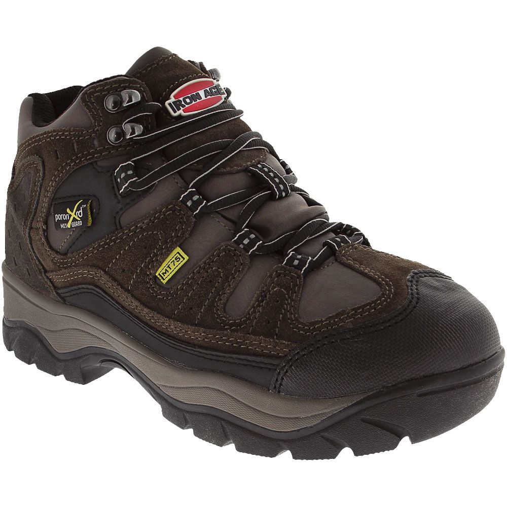 Iron Age 5730 Safety Toe Work Boots - Mens Brown