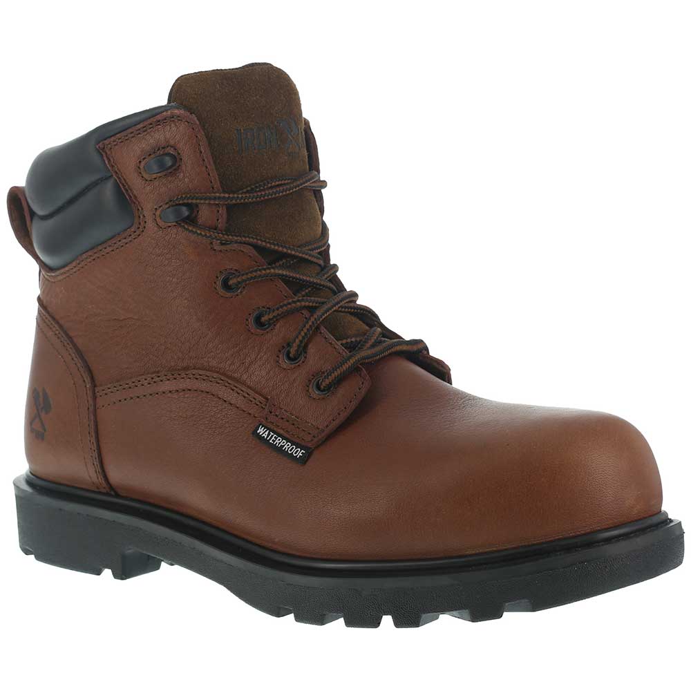 Iron Age Ia0160 Composite Toe Work Boots - Mens Brown