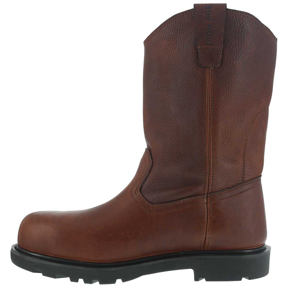 Iron Age Ia0194 Composite Toe Work Boots - Mens Brown Back View