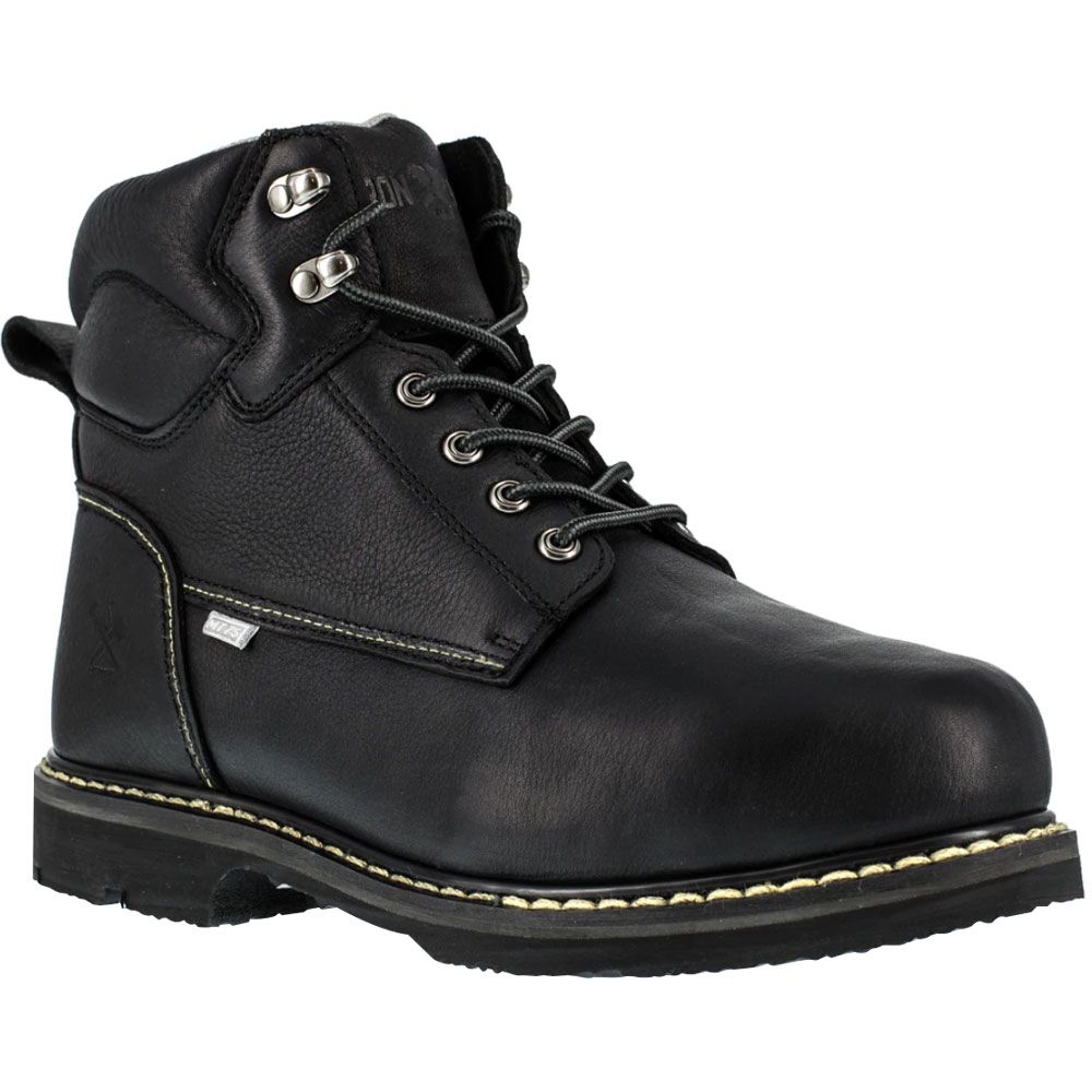 Iron Age Ia5019 Safety Toe Work Boots - Mens Black