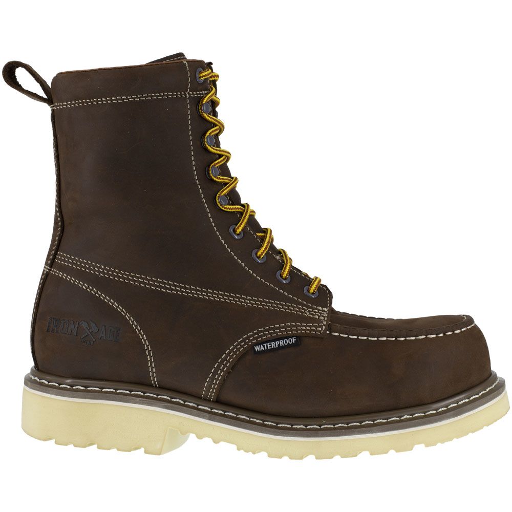 Iron Age Ia5082 Composite Toe Work Boots - Mens Brown