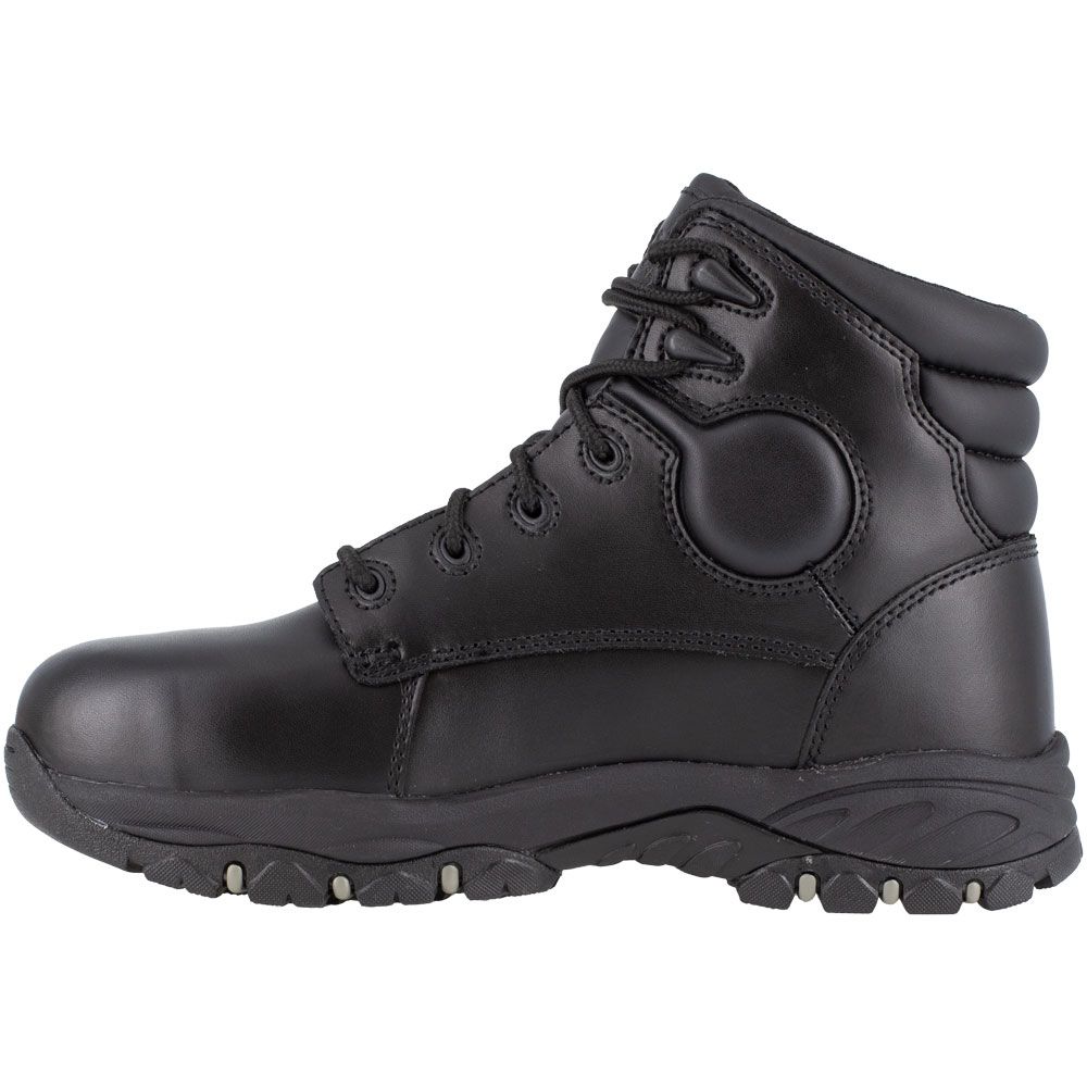 Iron Age Ia5150 Safety Toe Work Boots - Mens Black Back View
