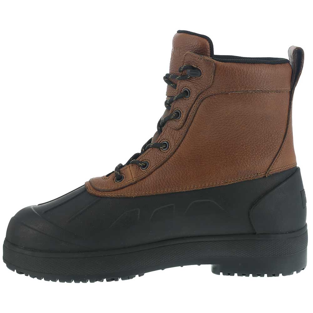 Iron Age Ia9650 Safety Toe Work Boots - Mens Brown Back View