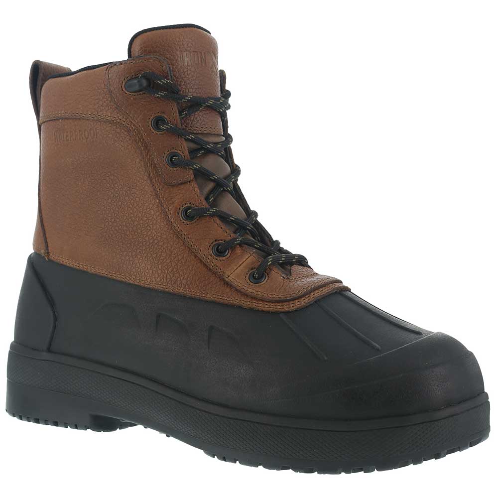Iron Age Compound Steel Toe Work Boots - Womens Black