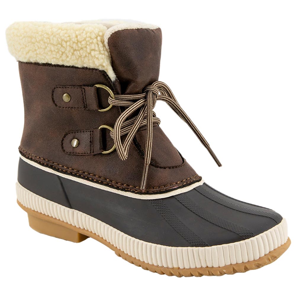 JBU Akron Waterproof Winter Boots - Womens Brown