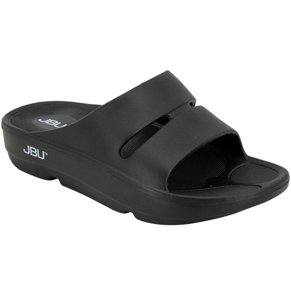 JBU Dover Slide Recovery Water Sandals - Womens Black