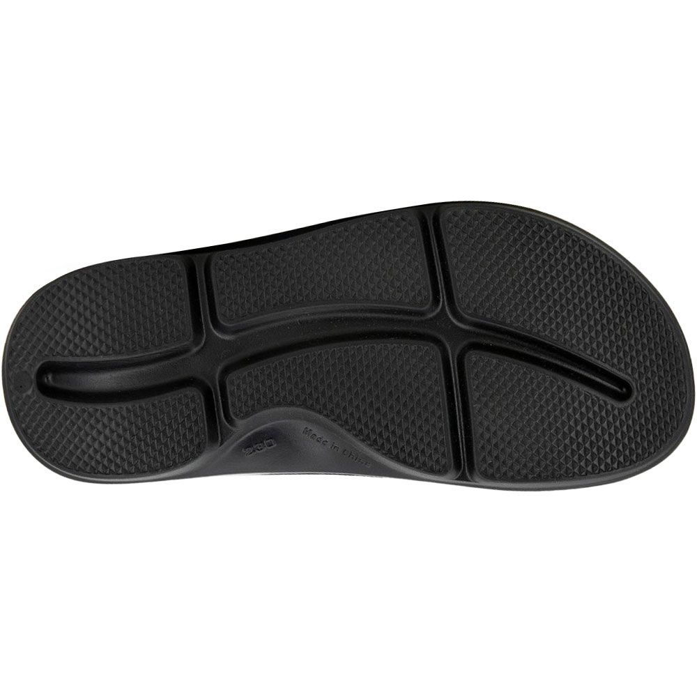 JBU Dover Slide Recovery Water Sandals - Womens Black Sole View