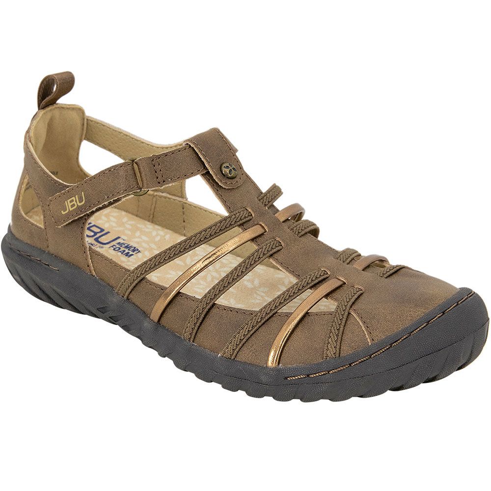 JBU Peace Slip on Casual Shoes - Womens Brown Bronze