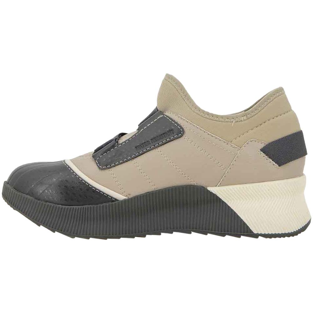 JBU Quentin Waterproof Slip on Casual Shoes - Womens Taupe Back View