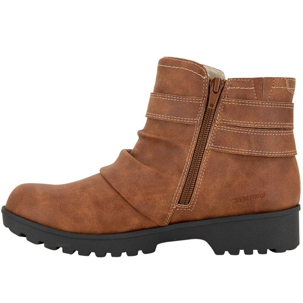 JBU Betsy Waterproof Casual Boots - Womens Whiskey Back View