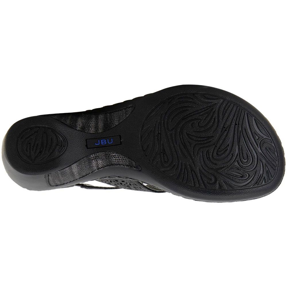 JBU Bonita Sandals - Womens Black Sole View